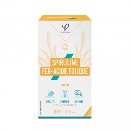 Spiruline - Fer - Acide folique